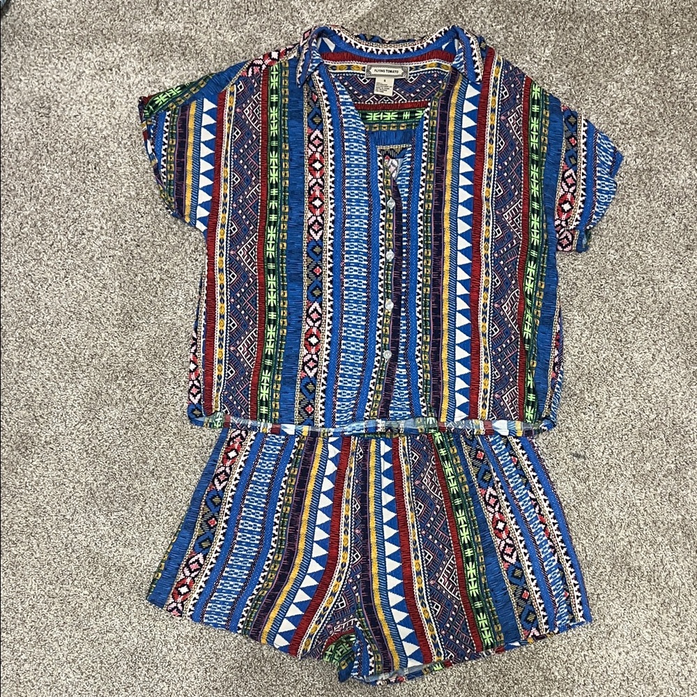 Flying Tomato Colorful Two-Piece Set